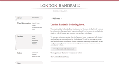 Desktop Screenshot of london-handrails.com